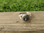 Boho Statement Ring| Labradorite Sterling Silver Ring | Hand Crafted Bohemian Ring | Boho Ring | Labradorite Ring | Rings for Gift