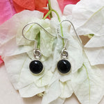 Bohemian Black Onyx Silver Earrings - Sterling silver 925 earrings - Earrings - Handmade Boho Studs - Silver Earrings - Gifts for her