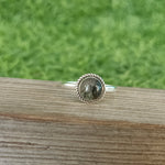 Boho Statement Ring | Black Rutile Sterling Silver Ring | Hand Crafted Bohemian Ring | Boho Ring | Black Rutile Ring | Rings for Gift