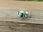 Boho Statement Ring | Malachite Sterling Silver Ring | Hand Crafted Bohemian Ring | Boho Ring | Malachite Ring |Gifts - Gifts for her