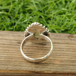 Golden Rutile Boho Ring , 925 Sterling Silver Ring , Handmade Bohemian Ring , Silver Ring , Rutile Gemstone Ring , Rings ,Silver Rings Gifts