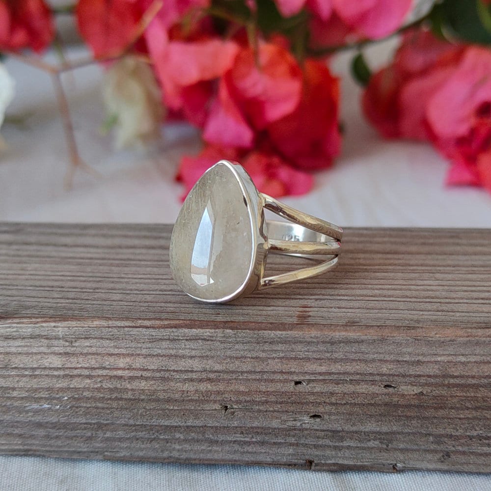 Golden rutile Boho ring , 925 sterling silver ring , handmade bohemian ring , silver ring , rutile gemstone ring , rings , silver rings