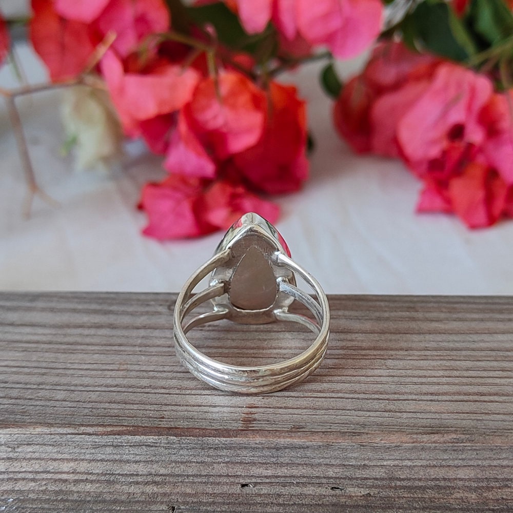 Golden rutile Boho ring , 925 sterling silver ring , handmade bohemian ring , silver ring , rutile gemstone ring , rings , silver rings