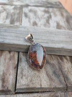 Handmade Jasper Pendant of Solid 925 Sterling Silver, Beautiful Jasper Pendant, Boho Pendant Gift for her