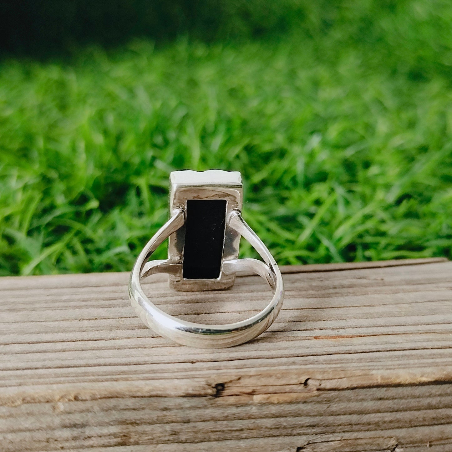 Black onyx ring -Handmade silver ring - Silver ring - Boho ring - Silver jewelry - Boho Jewelry- Silver Jewelry-Gift Item - Freeship- Rings