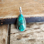 Turquoise Pendant in Solid 925-Sterling Silver | Gorgeous Handmade Turquoise Pendant | Boho Pendant Gift for Her