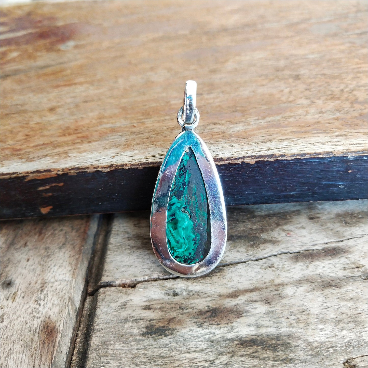 Turquoise Pendant in Solid 925-Sterling Silver | Gorgeous Handmade Turquoise Pendant | Boho Pendant Gift for Her