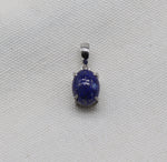 Lapis Pendant in Solid 925-Sterling Silver | Gorgeous Handmade Lapis Pendant | Bezel Pendant Gift for Her