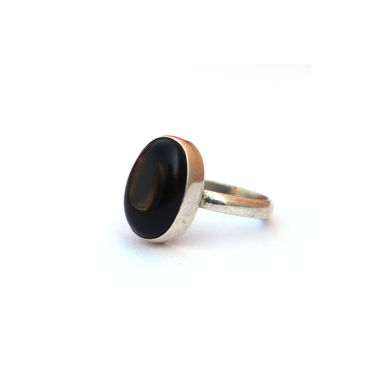 Gorgeous Bezel Ring | Black Onyx Sterling Silver Ring | Handmade Ring | Bezel Ring | Black Onyx Ring | Bezel Jewelry | Rings for Gift