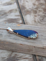 Handmade Lapis Pendant of Solid 925 Sterling Silver, Beautiful Lapis Pendant, Bezel Pendant Gift for her