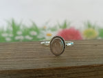 Boho Statement Ring| Rose Quartz Sterling Silver Ring | Hand Crafted Bohemian Ring | Boho Ring | Rose Quartz Ring | Rings for Gift