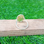 Golden rutile 925 sterling silver Bezel ring , handmade bohemian ring , silver ring ,Golden rutile gemstone ring , rings ,silver rings Gifts