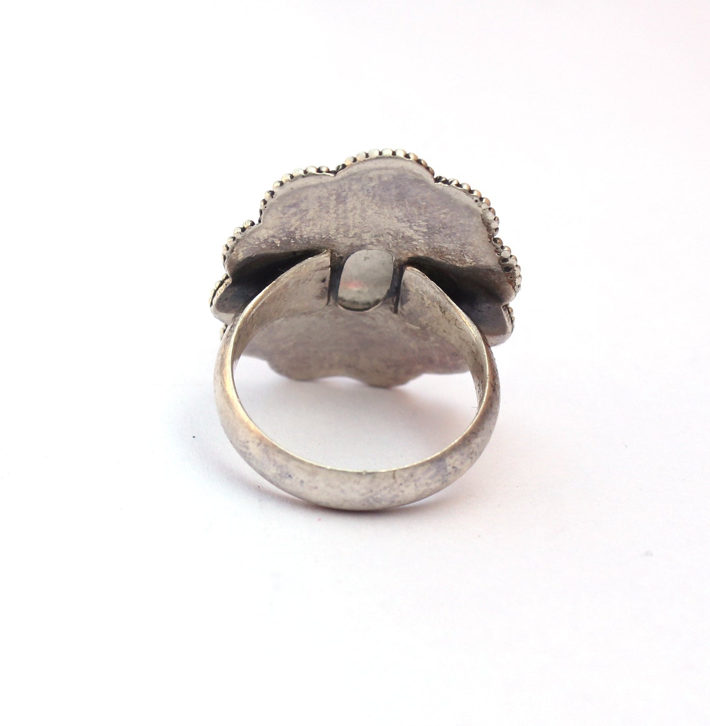 Boho Statement Ring | Rainbow Moonstone Sterling Silver Ring | Handmade Bohemian Ring | Boho Ring | Rainbow Moonstone Ring | Rings for Gift