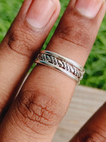 Simple Silver Band Ring, Triple Silver band ring, 925 stacking ring , silver band ring , statement ring ,  Set of three band ring - Triple