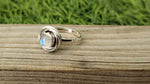 Moonstone Boho Statement Ring - Moonstone Silver Ring - Hand Crafted Bohemian Ring-Bohemian Ring -Sizable Ring - Rings - Gifts for her