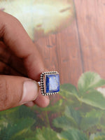 Boho Statement Ring - Lapis Lazuli Sterling Silver Ring - Hand Crafted Bohemian Ring - Bohemian Ring - Lapis Lazuli Ring - Rings - Gift for