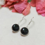 Bohemian Black Onyx Silver Earrings - Sterling silver 925 earrings - Earrings - Handmade Boho Studs - Silver Earrings - Gifts for her