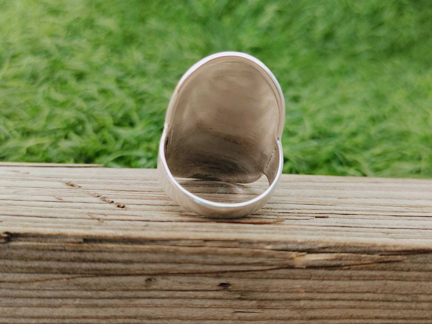 Full Finger Sterling Silver Ring , Handmade Silver Ring, Stacking Silver Ring , Boho Statement Ring, handcrafted Boho ring , Silver Ring