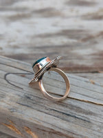 Boho Statement Ring | Moss Agate Sterling Silver Ring | Hand Crafted Bohemian Ring | Boho Ring | Moss Agate Ring | Rings for Gift