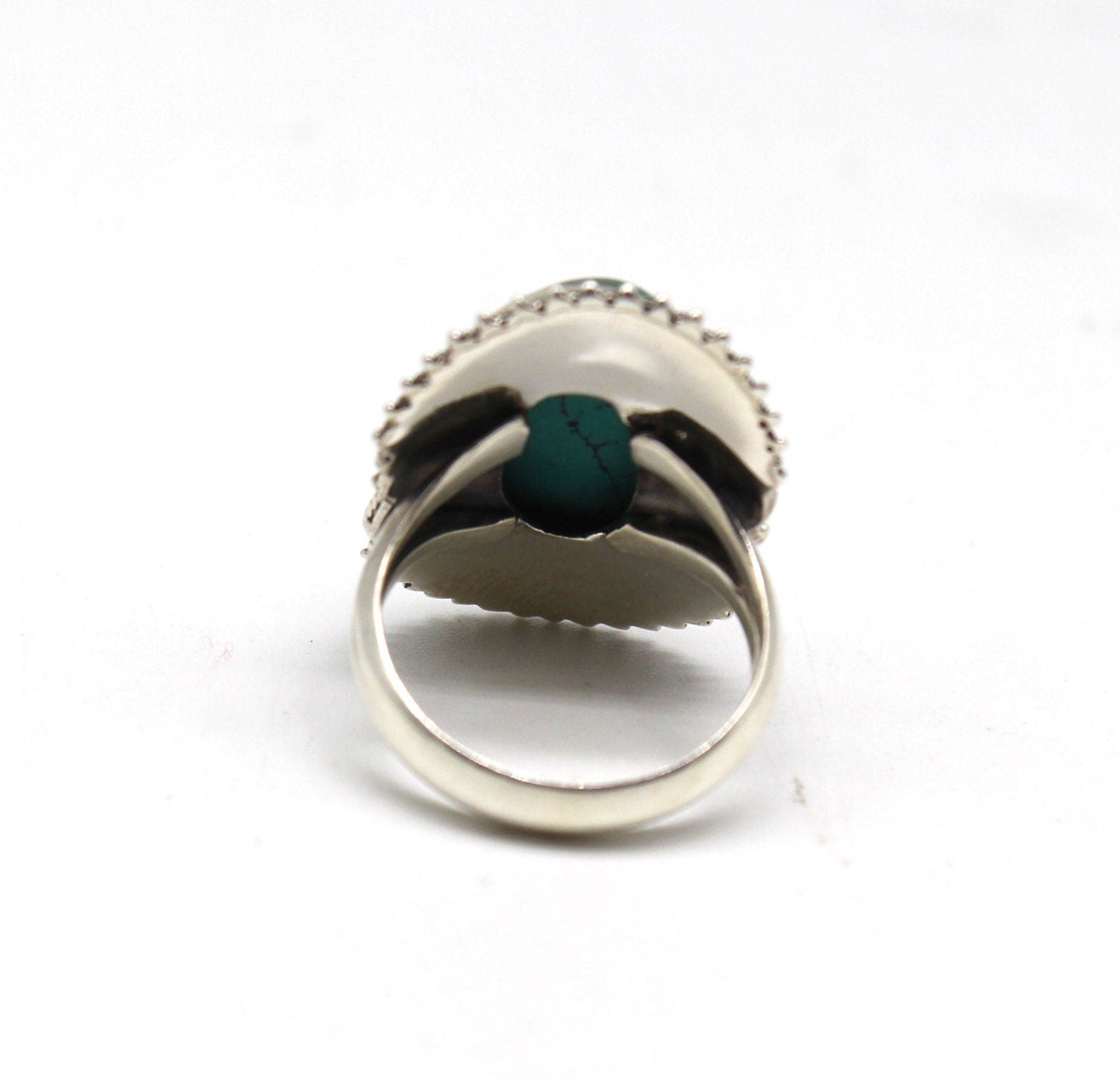 Turquoise Stone Ring  - Sterling Silver 925 - Turquoise Boho ring - Handmade Ring - Turquoise Bohemian Ring - Rings - Boho rings - Rings