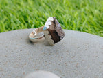 Boho Statement Ring - Raw Gemstone of Smoky Quartz Sterling Silver Ring- Hand Crafted Bohemian Ring-Bohemian Ring -Raw Smoky Quartz - Gifts