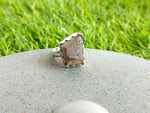 Boho Statement Ring - Raw Gemstone of Smoky Quartz Sterling Silver Ring- Hand Crafted Bohemian Ring-Bohemian Ring -Raw Smoky Quartz - Gifts